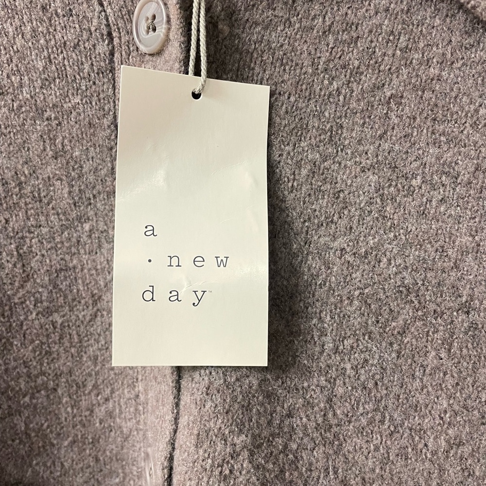 1/4 button down, soft and cozy sweater 3X a new day - Picture 8 of 9